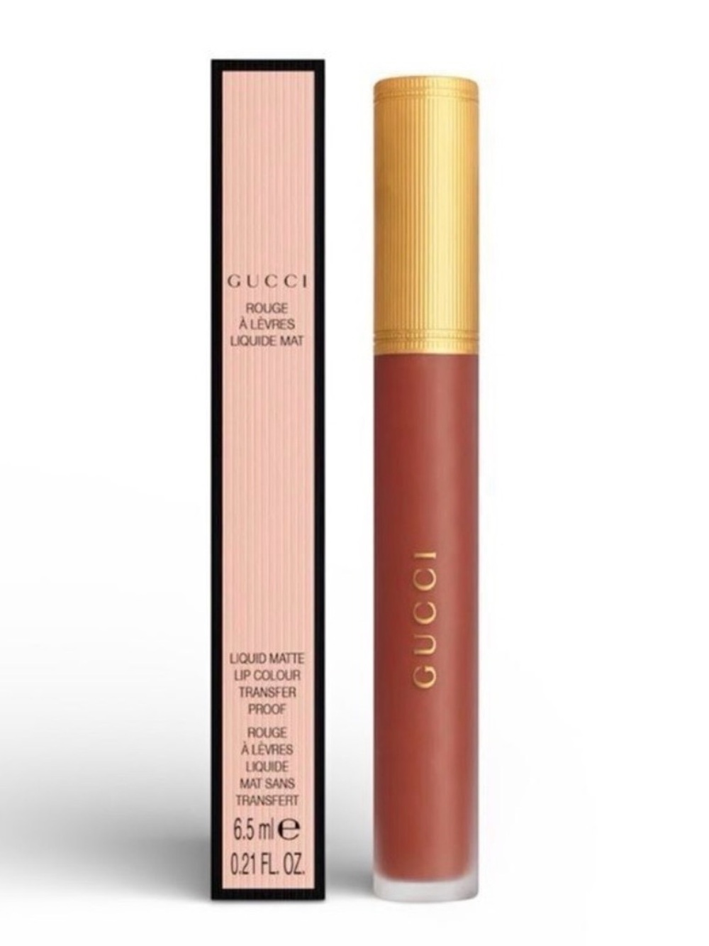 Gucci Women NEW Janet Rust 505 Rouge À Lèvres Liquid Matte Lip Colour